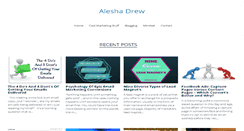 Desktop Screenshot of aleshadrew.com