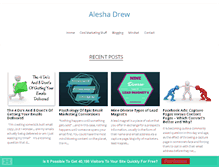 Tablet Screenshot of aleshadrew.com